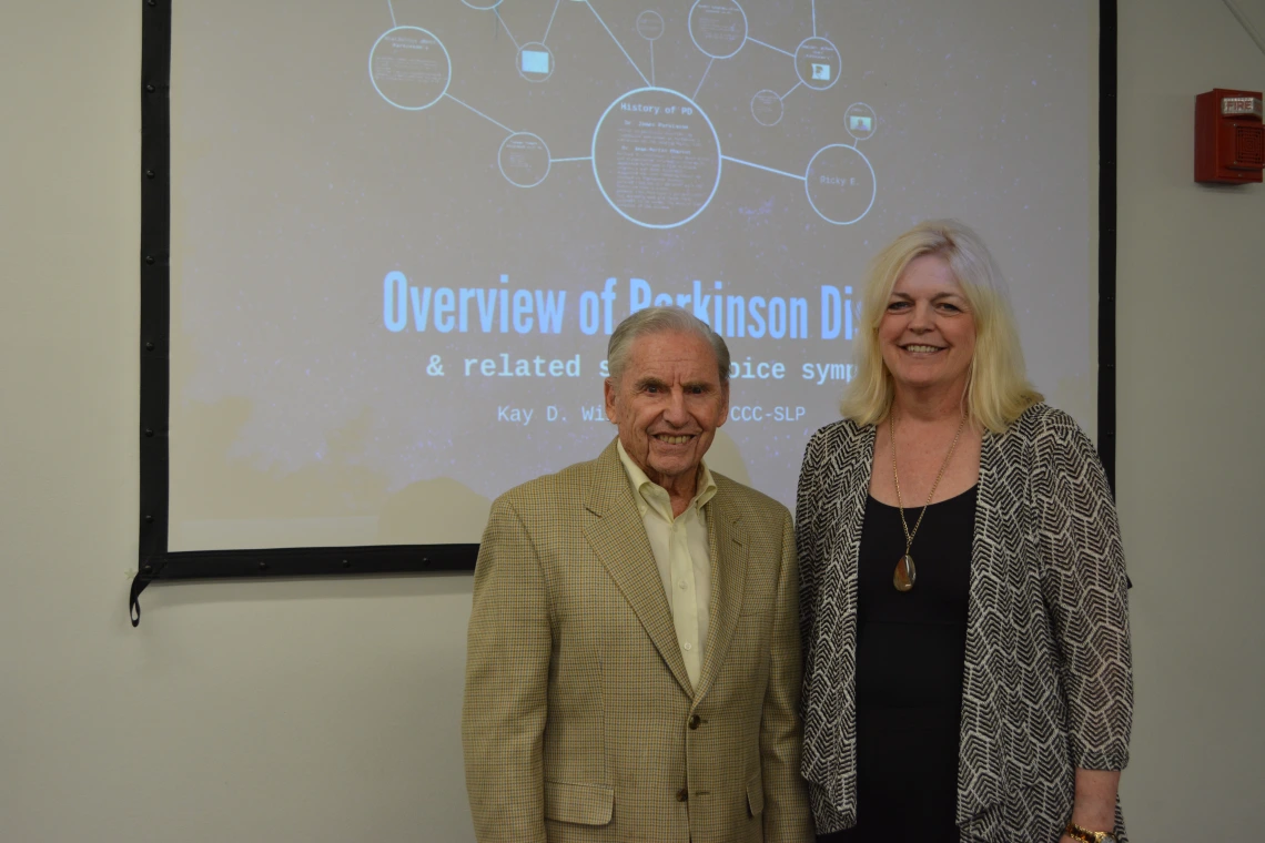 Dr. Dan Boone and Kay Wiley Dr. Dan Boone and Kay Wiley